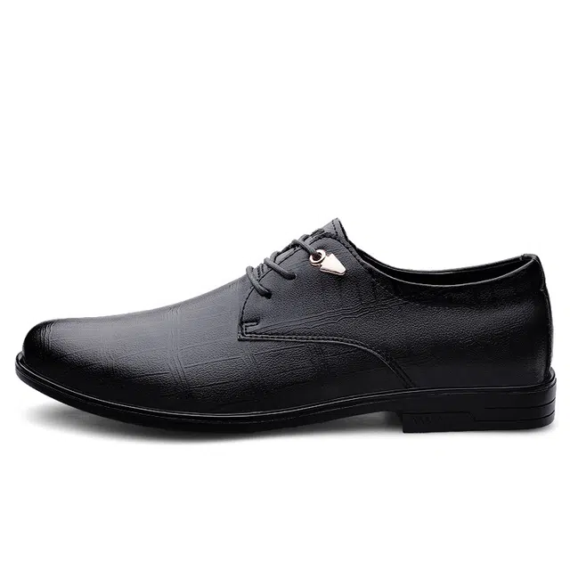 依米奴 牛皮 时尚潮流 舒适 百搭 日常通勤  简约 正装皮鞋 男款