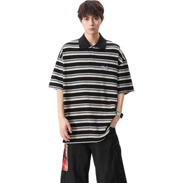 QOTRIOCK oversizePOLO