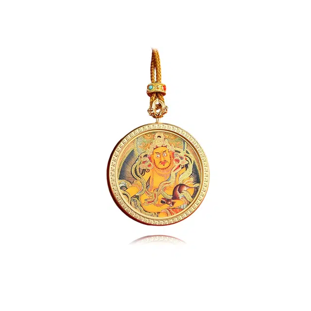 【财源广进大吉利】 玉临门 吉祥安康 福录吉样 事业有成 平步青云 飞黄腾达唐卡复古民族风手工绳#好运 合金 项链 男女同款情侣款