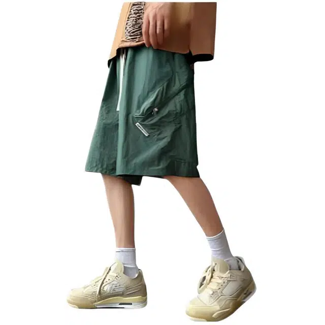 木木兔 美式男士短裤夏季潮流百搭男生裤子户外休闲夏天工装裤 男款