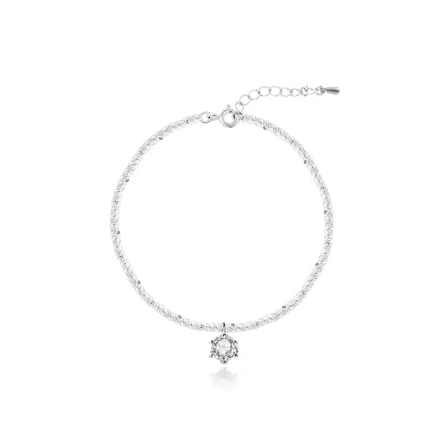 希遇 浮砂织梦 精致百搭 时尚高级质感小众设计 温柔大方 好运 合金 项链 男女同款情侣款