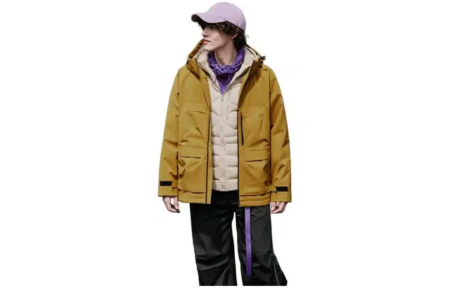 波司登 一衣三穿防风短款冲锋衣羽绒服 男女同款