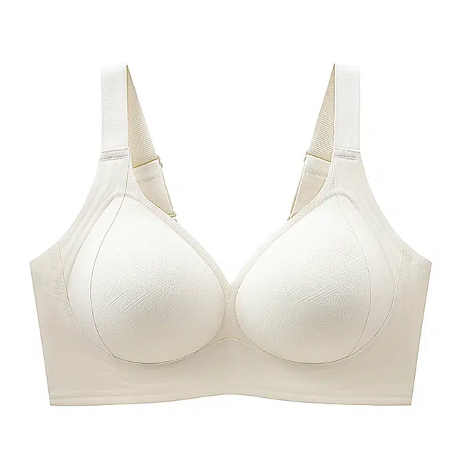 戴维诗 女胸大显小收副乳聚拢防下垂神器调整型提拉大码无痕文胸 女款
