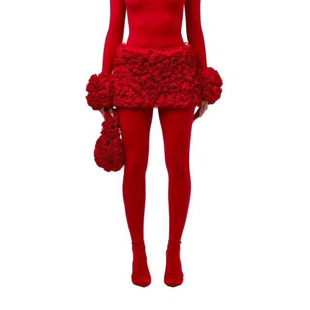 NAKED WARDROBE Roses Mini Skort