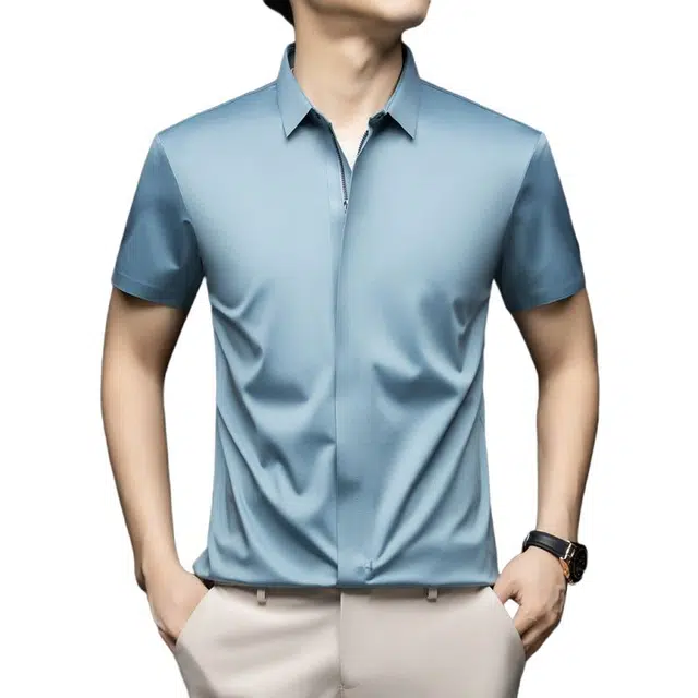 老爷车 潮流时尚短袖衬衫 男款