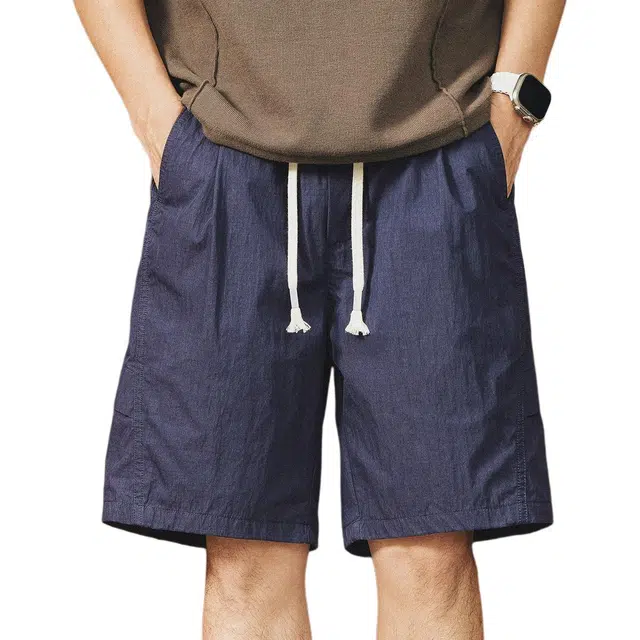 格蓝鹿 山系户外高街运动凉感时尚百搭五分美式复古痞帅休闲短裤 男女同款