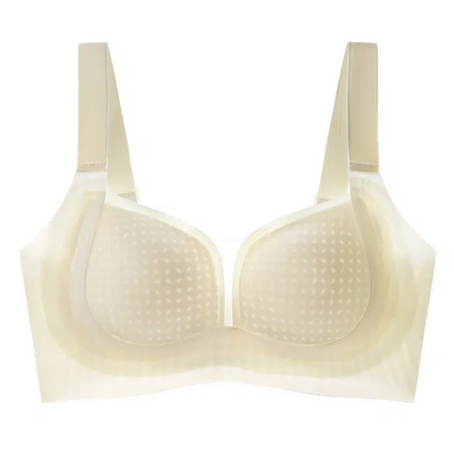 戴维诗 普拉提无痕内衣女收副乳聚拢防下垂大胸显小调整型夏季薄款文胸 女款