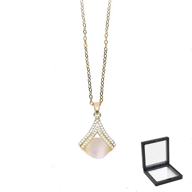 澜耀 轻奢小众设计感配饰 高级气质 钛钢 项链 男女同款情侣款