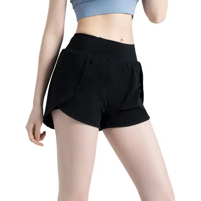 怪力萝莉  高腰修身透气三分  瑜伽短裤  女款