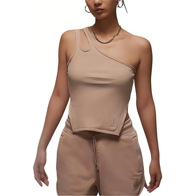 Jordan Knit Tank Top Khaki