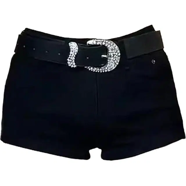 兰缪 通勤简约舒适时尚牛仔短裤 女款