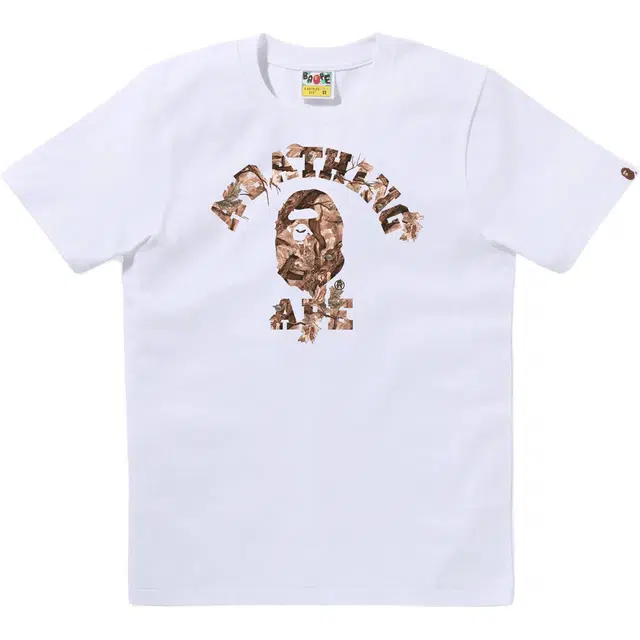 A BATHING APE TREE EDGE CAMO logo FW25T