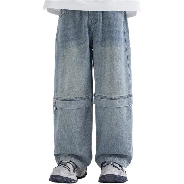 泰迪珍藏牛仔裤 亲肤休闲舒适个性 蓝色 儿童款