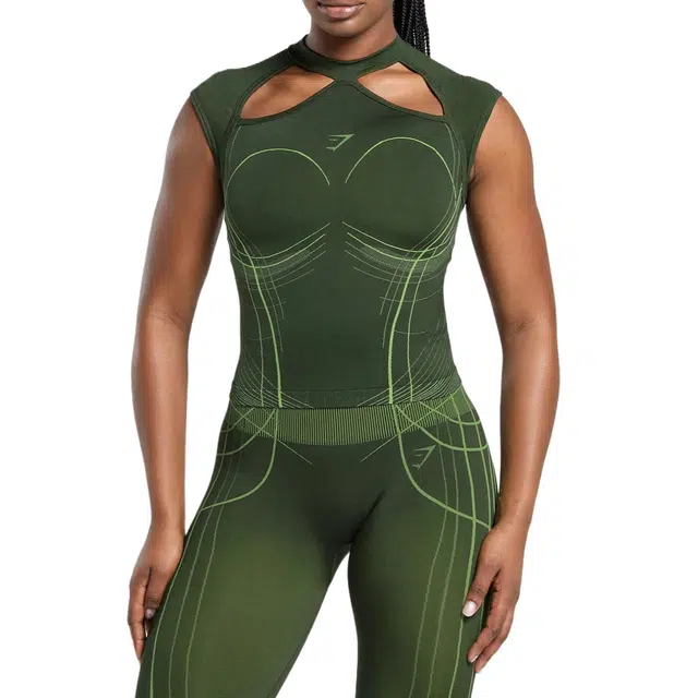 GYMSHARK Apex Seamless Midi T