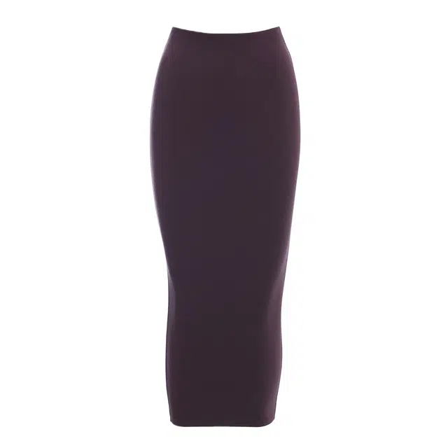 NAKED WARDROBE Midi Skirt NWSculpted Streetwear