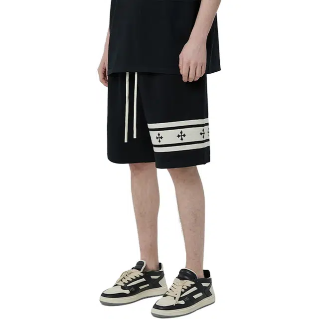 沐诚阳译 夏季美式高街风小众个性五分短裤休闲短裤 男女同款