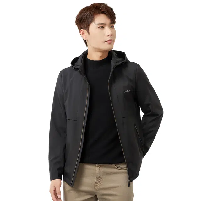富铤 防风连帽 保暖舒适山系户外机能休闲百搭夹克外套 男款