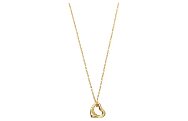TIFFANY CO. Elsa Peretti Open Heart 18K