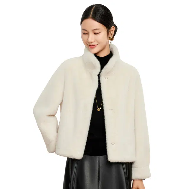 富铤 时尚气质休闲皮草 女款