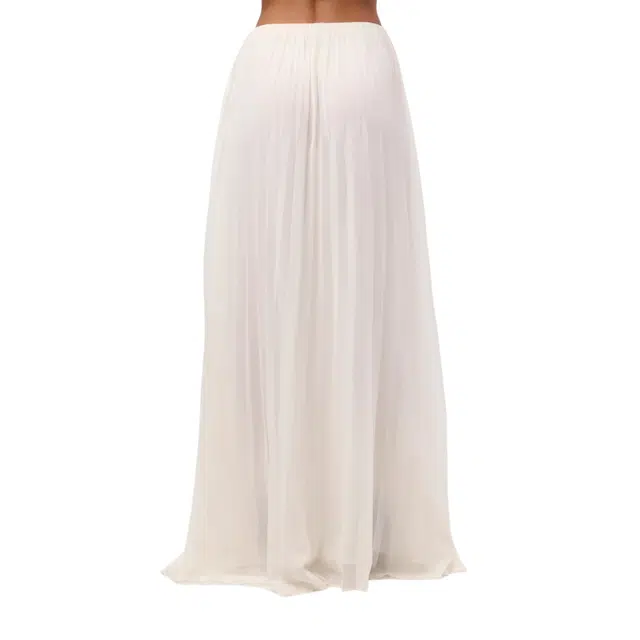NAKED WARDROBE Maxi Skirt Chiffon