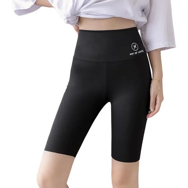 木清清  鲨鱼裤打底裤防走光收腹提臀夏骑行裤可外穿紧身五分安全裤女  瑜伽短裤