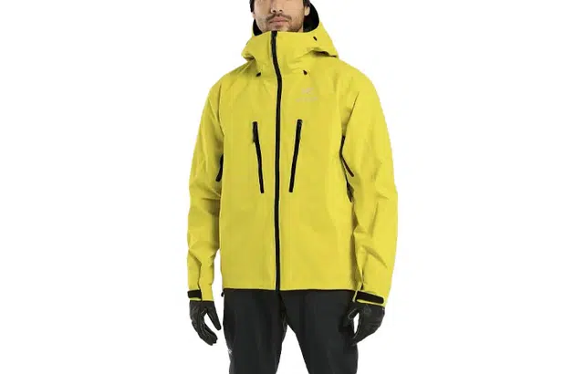 Arcteryx ALPINE GUIDE GORE-TEX PRO Logo Viper Yellow II