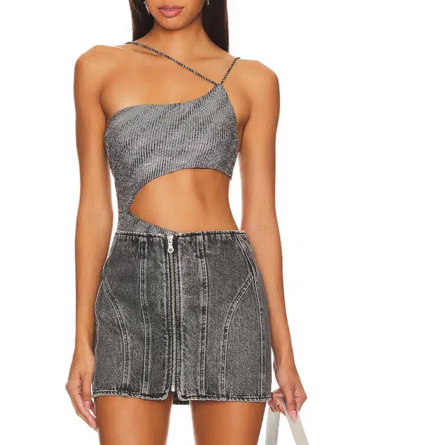 SUPERDOWN Tahlia cut-out bodysuit