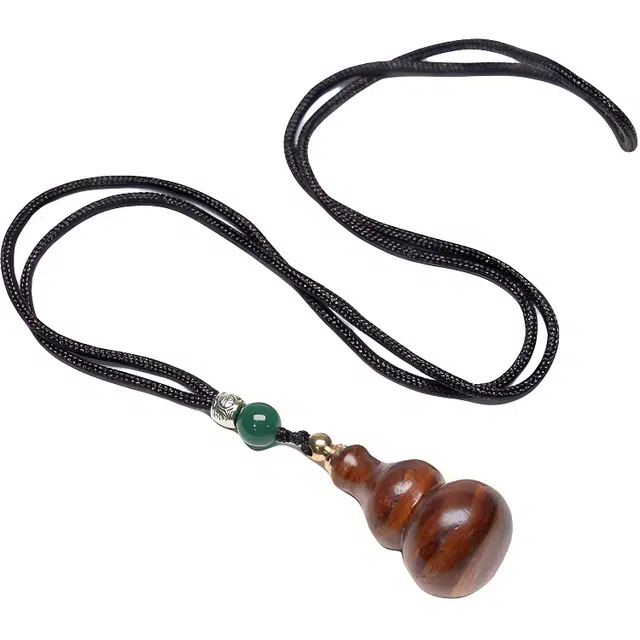 仙源 好运连连 新中式葫芦手工文玩 花梨木 项链 儿童款