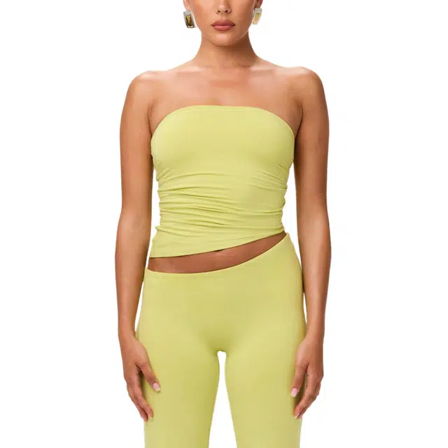 NAKED WARDROBE Smooth Asymmetric Tube Top