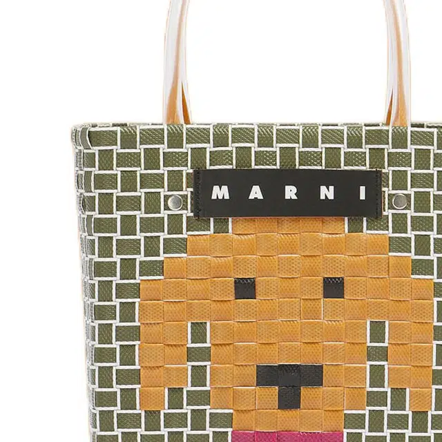 MARNI MARKET ANIMAL Tote