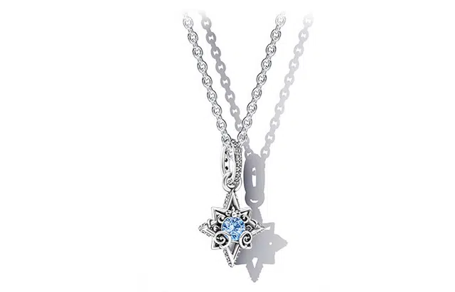 Pandora Star Love Necklace Set Blue