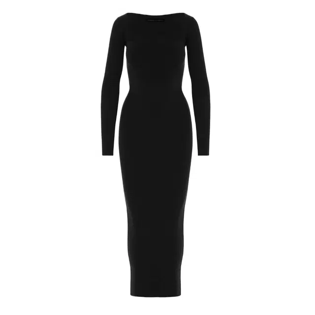 NAKED WARDROBE NW Square Maxi Dress Curve