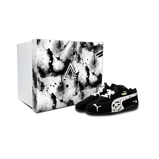 PUMA Speedcat Suede Black White