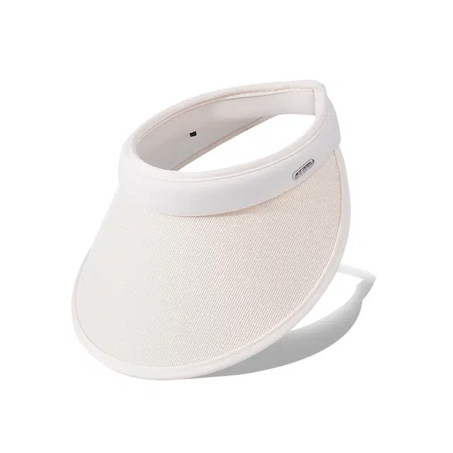 艾佳微 夏季大檐空顶帽户外休闲遮阳帽子韩版时尚百搭显脸小太阳帽 聚酯纤维 防晒帽 男女同款情侣款