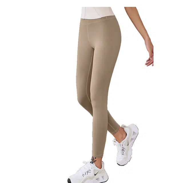 玉儿恋 瑜伽无缝裸感健身高腰提臀收腹运动长裤 女款