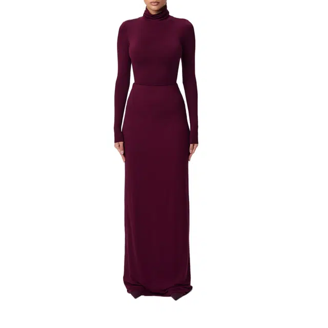 NAKED WARDROBE Long Maxi Skirt NW