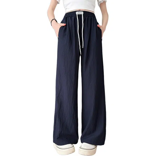 泰迪珍藏牛仔裤 系带透气宽松亲肤 蓝色 儿童款