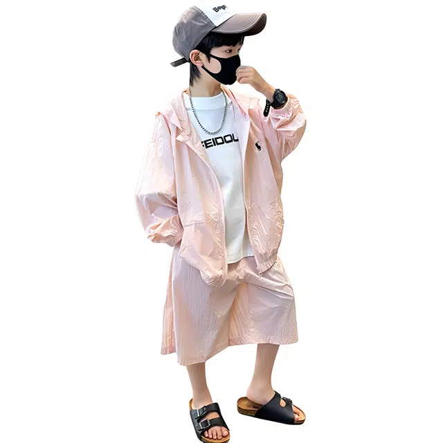 俞兆林休闲运动套装 潮流舒适百搭 中小童