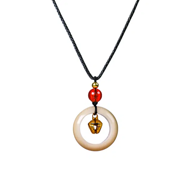 絮物 国潮新中式轻奢高级感复古风文艺招财进宝节节高升平安学生平价#好运 菩提根 项链 男女同款情侣款