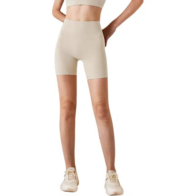 怪力萝莉  高腰透气薄款三分  瑜伽短裤  女款