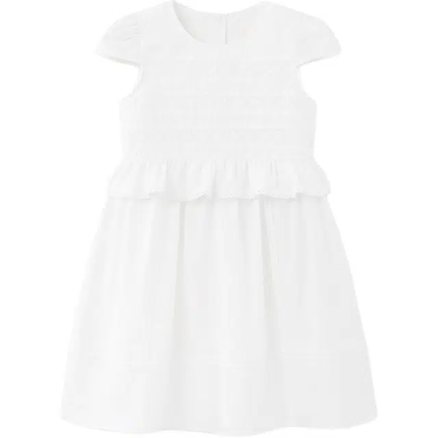 英氏连衣裙 法式甜美透气短袖 中小童