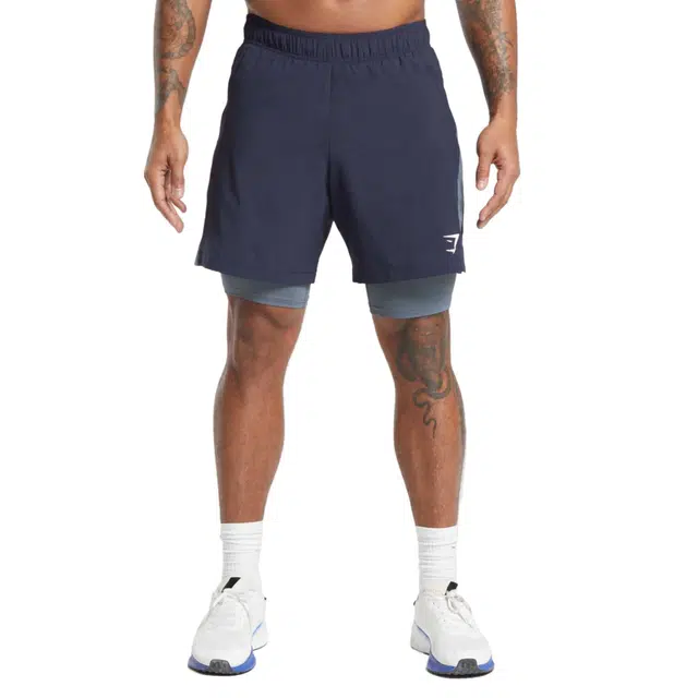 GYMSHARK Sport 7" 2 in 1 Shorts