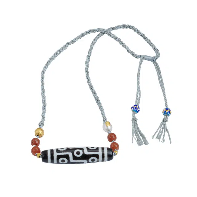 布达拉宫 九眼天珠六字真言 转运珠珍珠款优雅高级#好运 玛瑙 项链 男女同款情侣款