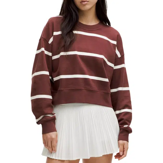 lululemon Perfectly Oversized Cropped Crew