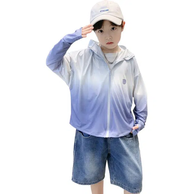 泰迪珍藏防晒服 时尚休闲洋气长袖 儿童款