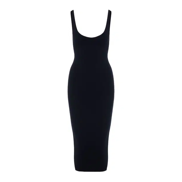 NAKED WARDROBE SCULPT TANK MIDI DRESS NW