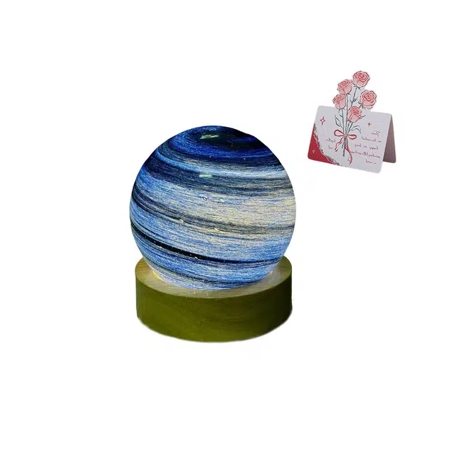皮皮豆 浪漫系银河星空小夜灯 星河璀璨宇宙氛围灯 礼盒装 成品模型