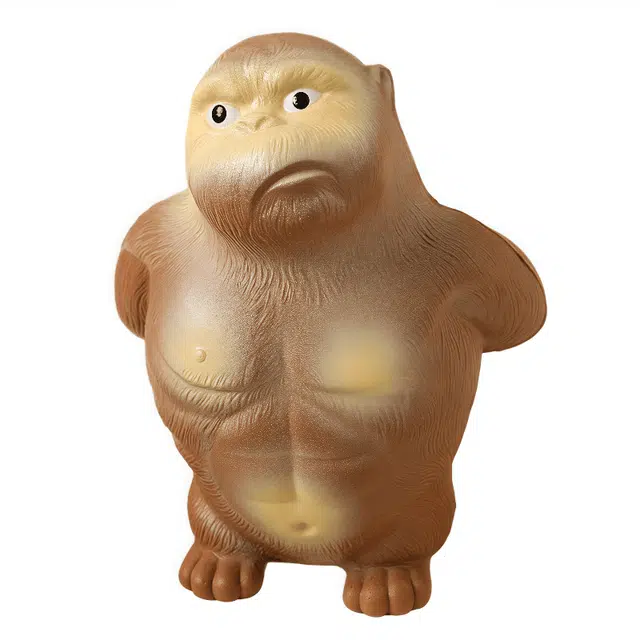 亿嘉爱 益智解压慢回弹发泡款黄总大猩猩捏捏 玩具