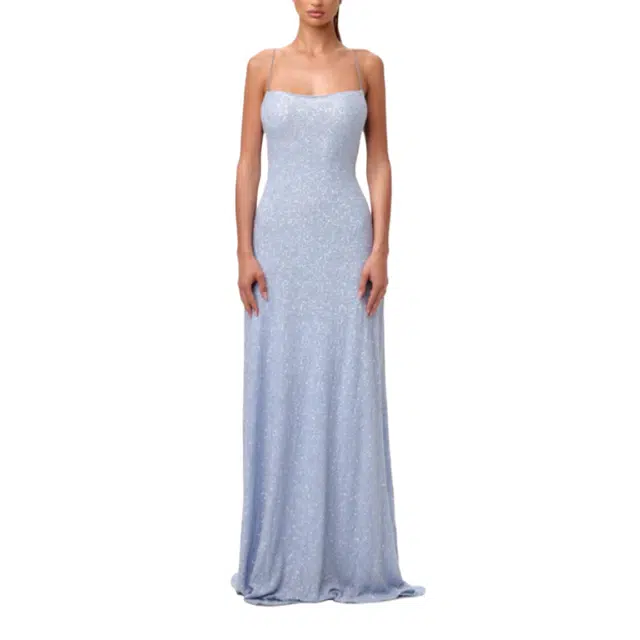 NAKED WARDROBE Maxi Dress Sequin