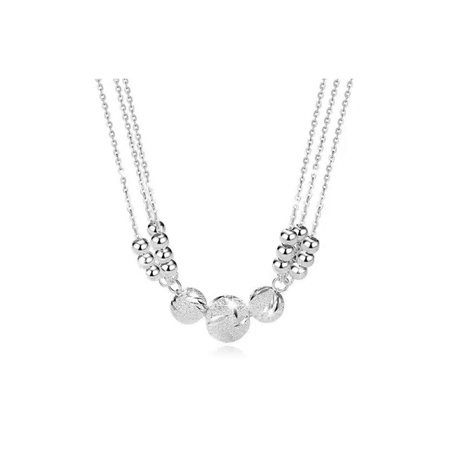 万娜 三生三世转运 奢华复古风奢华风新中式百搭好运锁骨链 合金 项链 女款